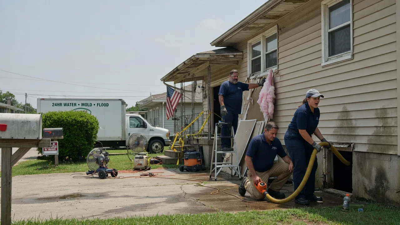Water Damage Repair in Detroit, ME near me